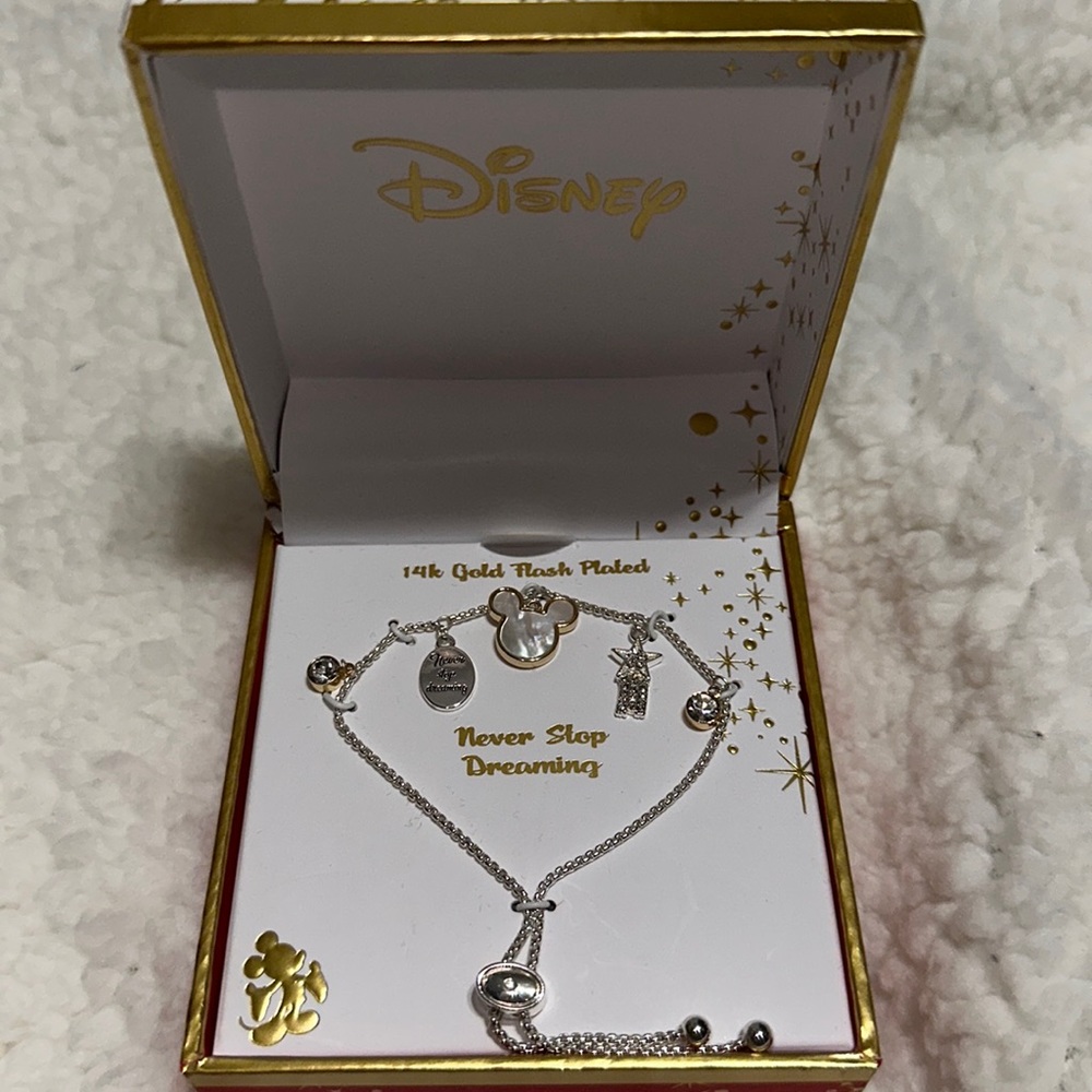 Disney Mickey bracelet in silver and gold